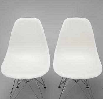 Charles & Ray Eames, six 'Plastic chairs', Vitra, 2006.