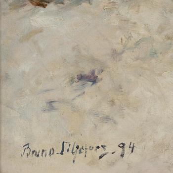 Bruno Liljefors, Hamilton hounds at the fox hunt.