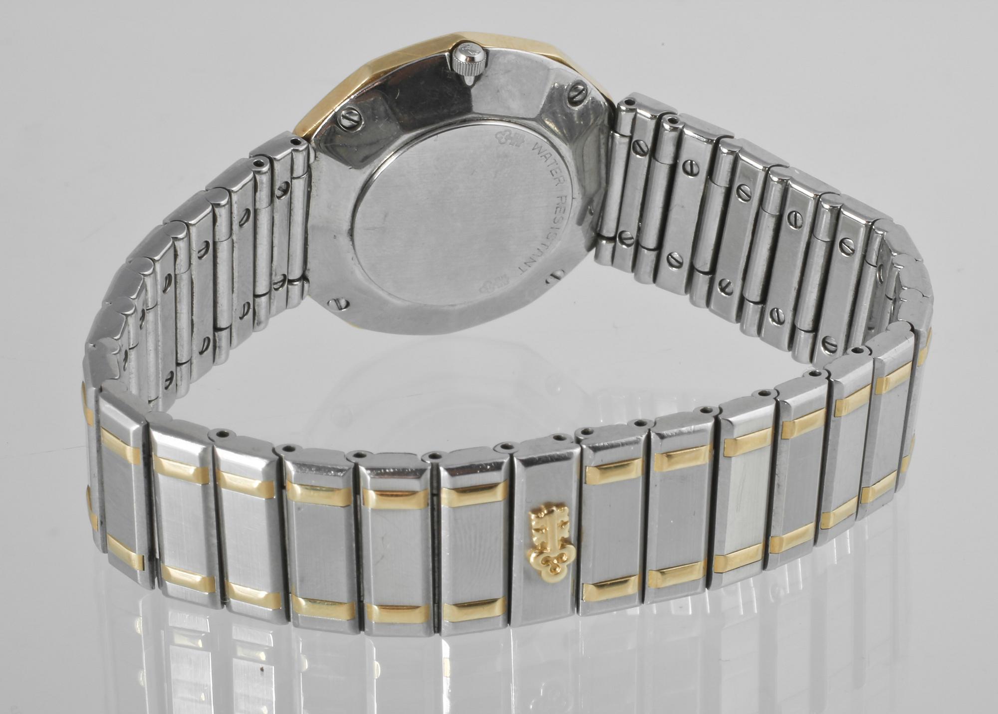 ARMBANDSUR, stål samt 18 k guld, Corum, "Admirals cup".