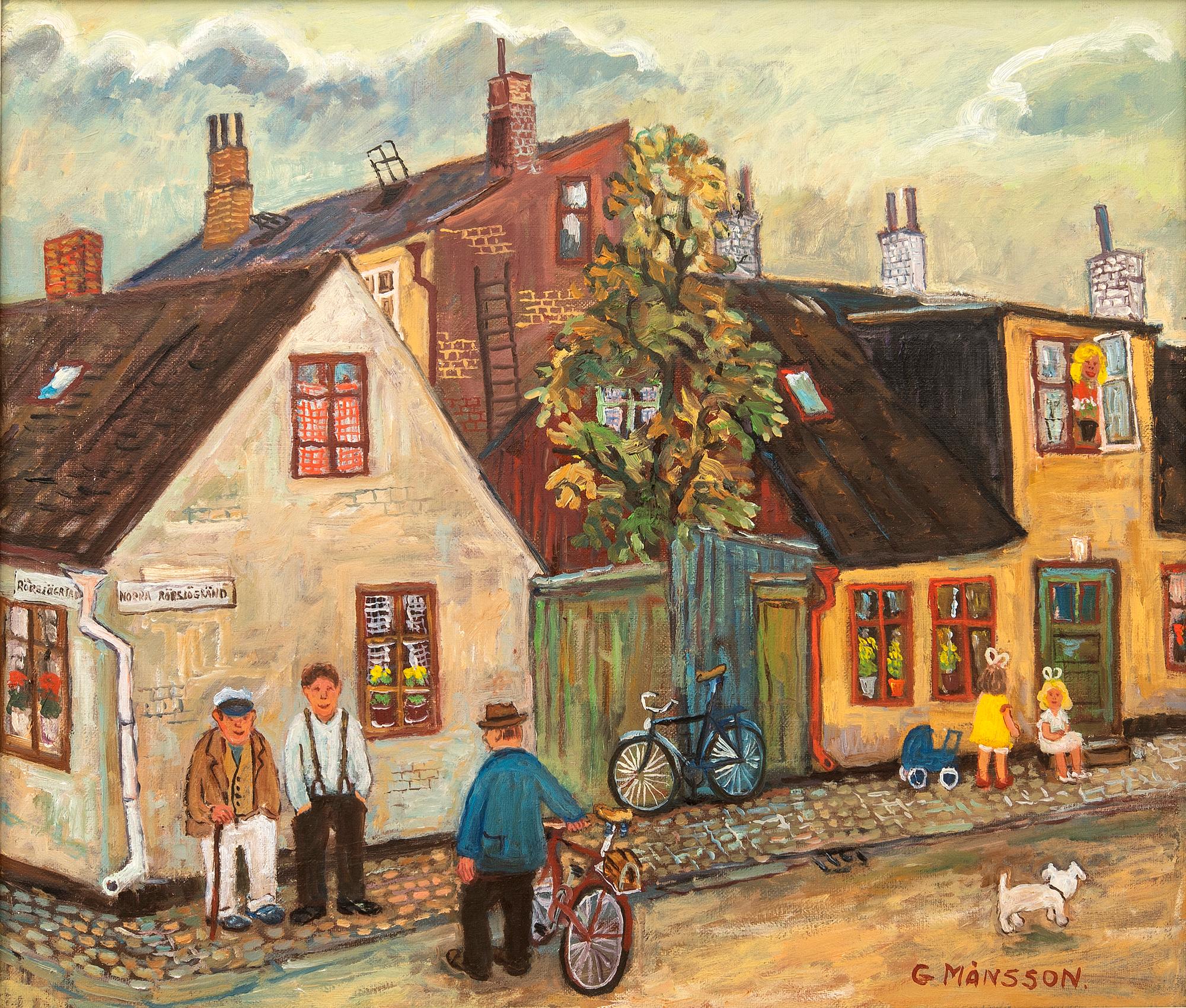Gösta Månsson, "I Rörsjögränd 1950-talet".