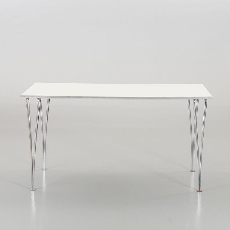 A BRUNO MATHSSON and PIET HEIN TABLE BY FRITZ HANSEN.