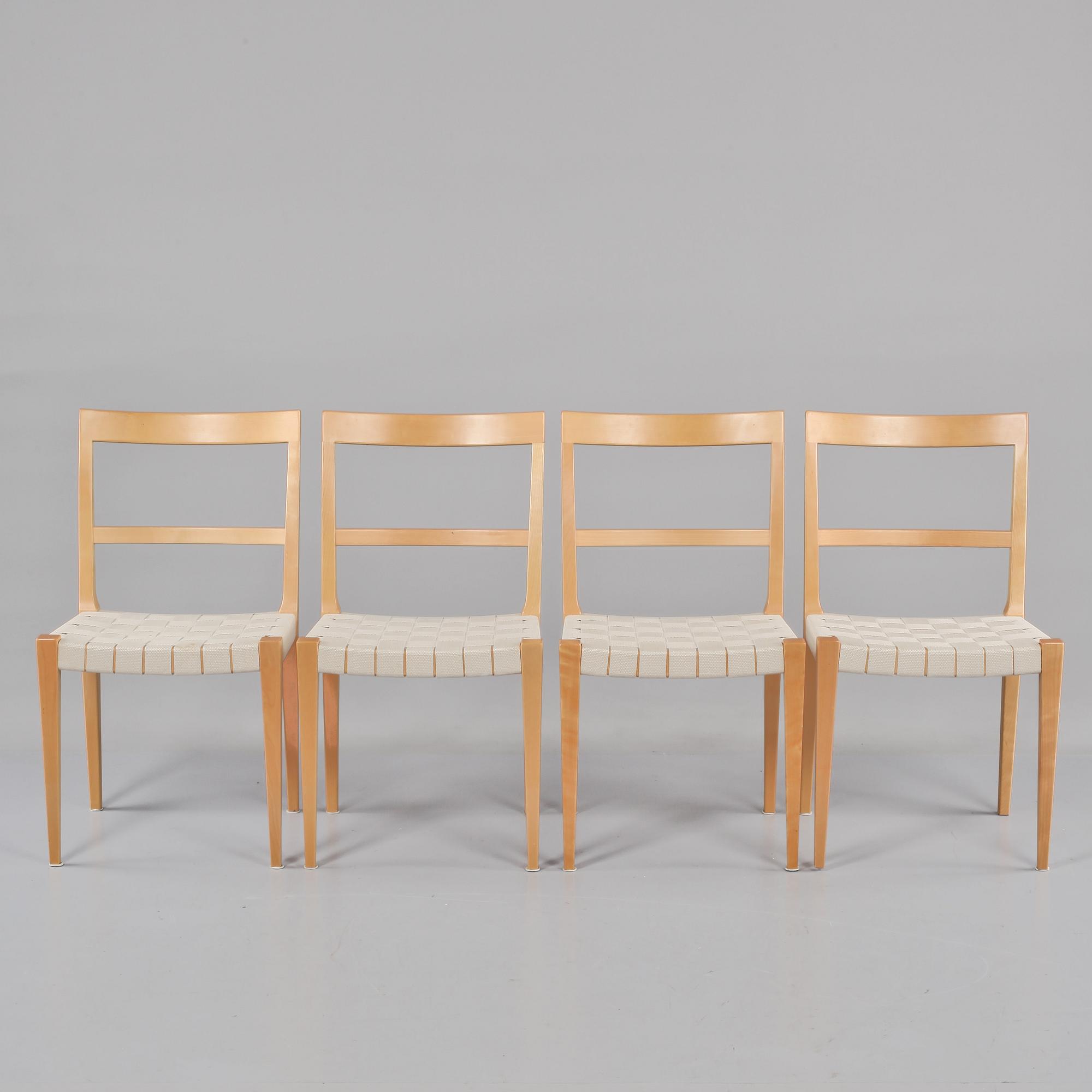 STOLAR, 4 st, Bruno Mathsson, Bruno Mathsson International, 2003.