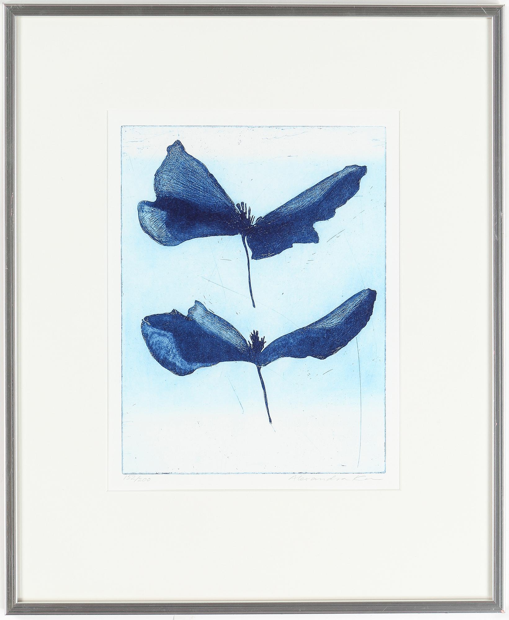 ALEXANDRA KERN, etsning, signerad och  numrerad 152/200. Daterad 2004.