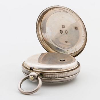 JOHN SWAIN c&o BRISTOL & WARRINGTON, pocket watch, 49 mm,