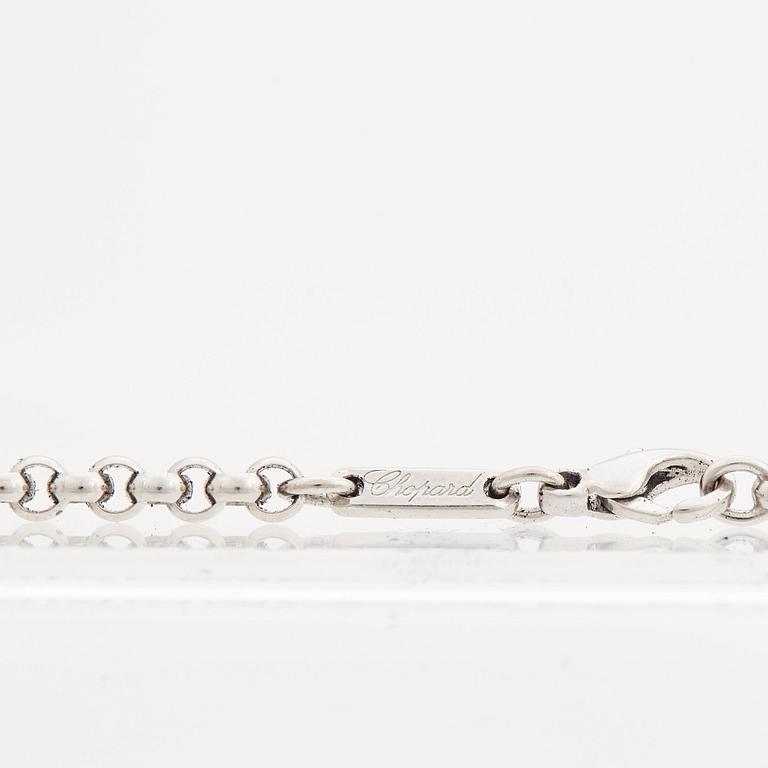 A Chopard "Happy diamonds" brilliant cut diamond pendant.