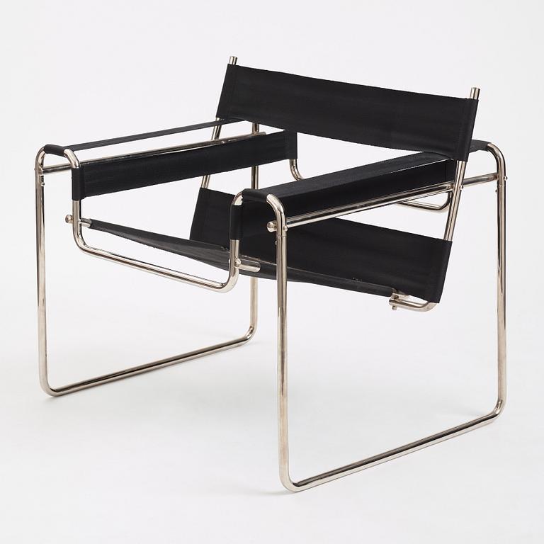 Marcel Breuer, a first edition "B3", easy chair, Standard Möbel, Germany ca 1926-1927.