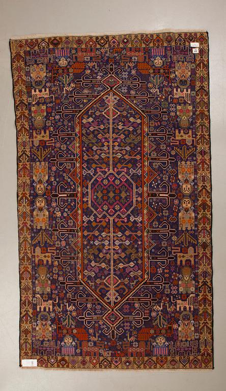 MATTA, troligen Shiraz, Iran. Ca 210x120 cm.