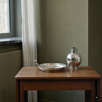 Nils Fougstedt, a vase and bowl, Fabriksaktiebolaget Kronsilver, 1930s.