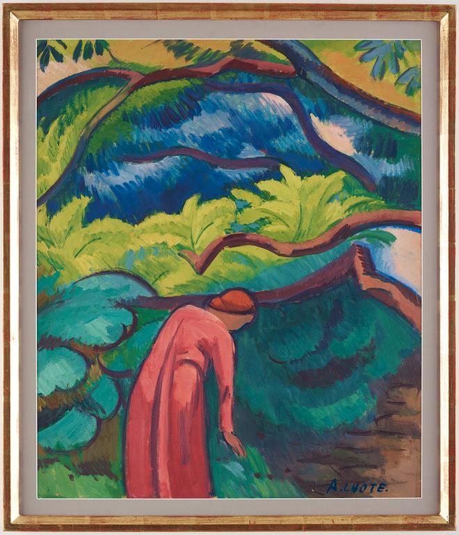 André Lhote, Woman in landscape.