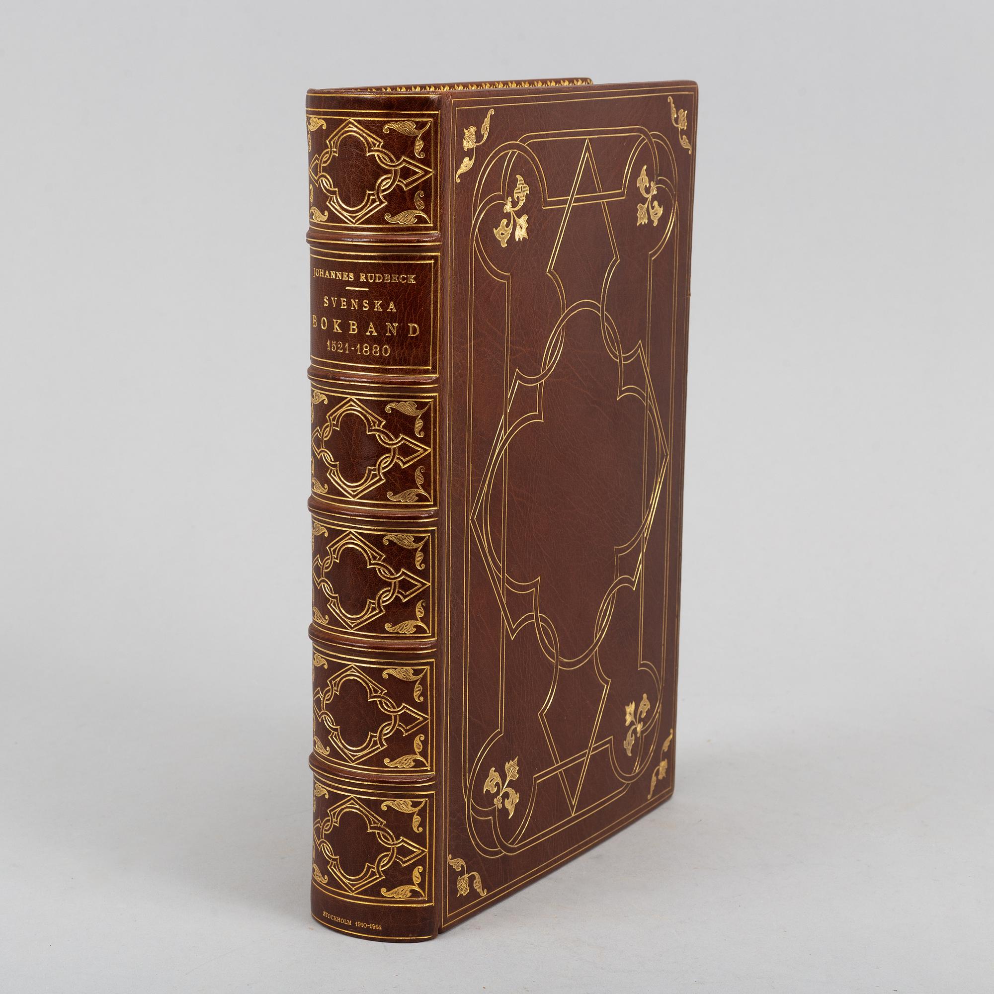 ”Swedish Bookbindings” 1521-1880 in a Luxury Binding.