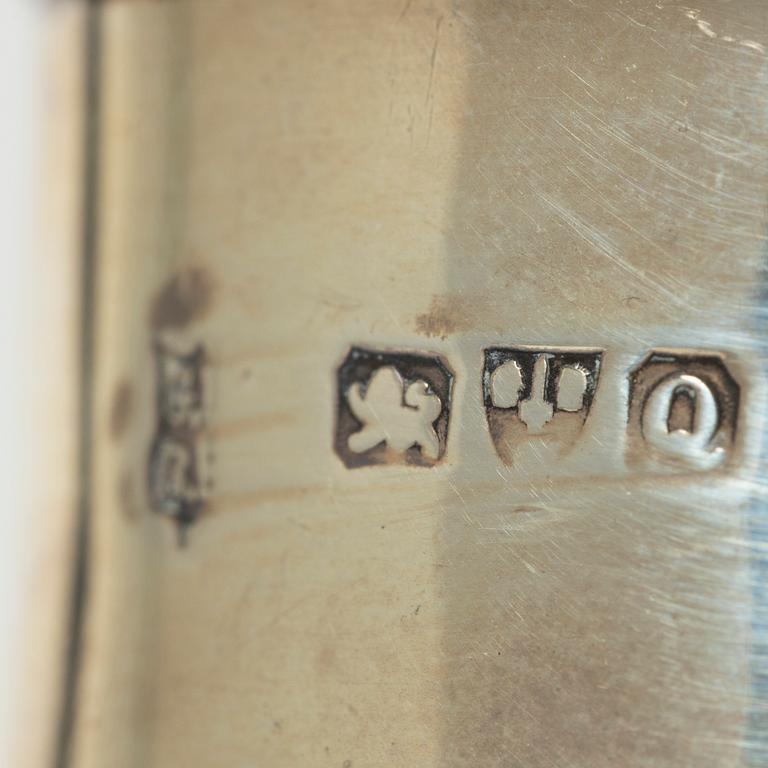 Sockerruska, silver, George Nathan & Ridley Hayes, Chester, England 1834.