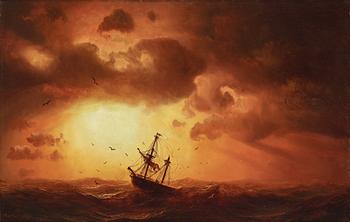 390. Marcus Larsson, Stormy Sea.