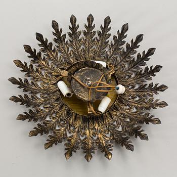 VÄGGLAMPA/PLAFOND 1900-talets senare del.