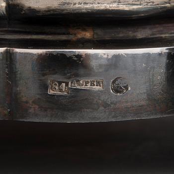 SAMOVAR, silver, Adolf Speer, St.Petersburg 1845.