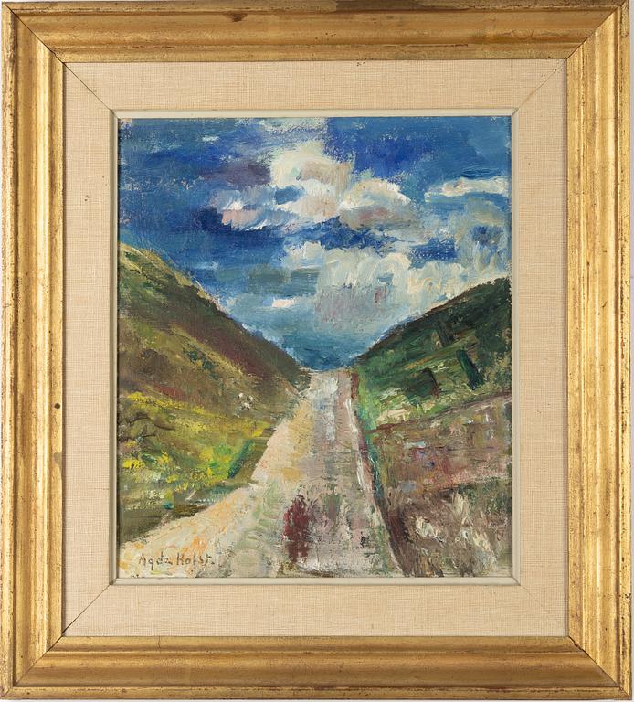 Agda Holst, Vandrare på väg.