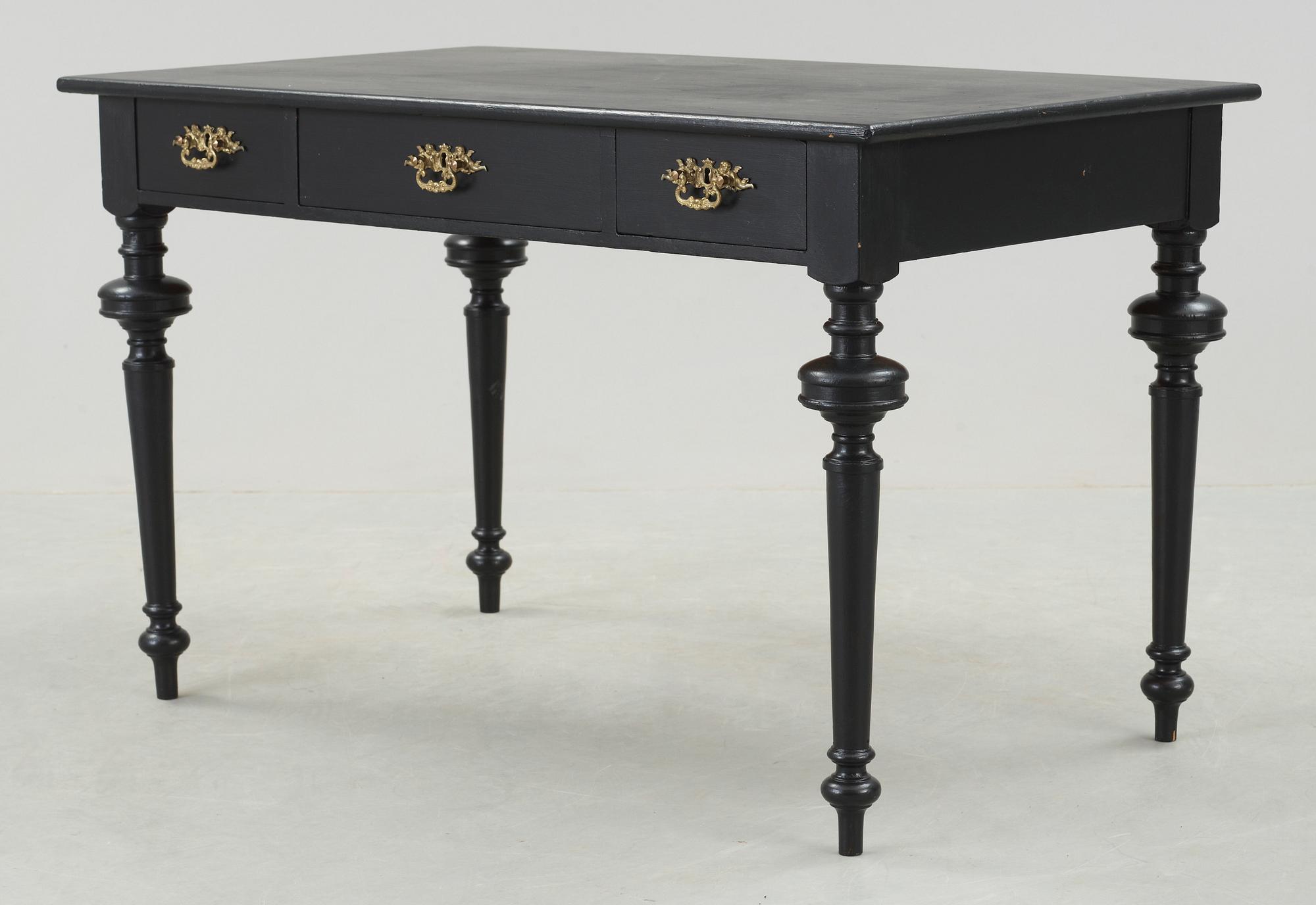 SKRIVBORD, nyrenässans, 1800-talets slut.