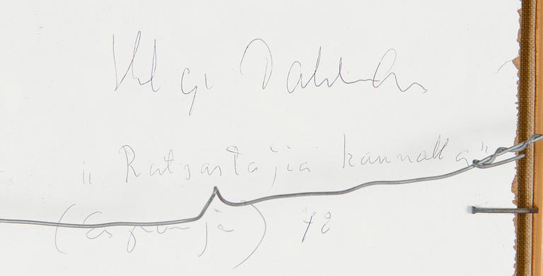 Helge Dahlman, Riders on the beach (Spain).