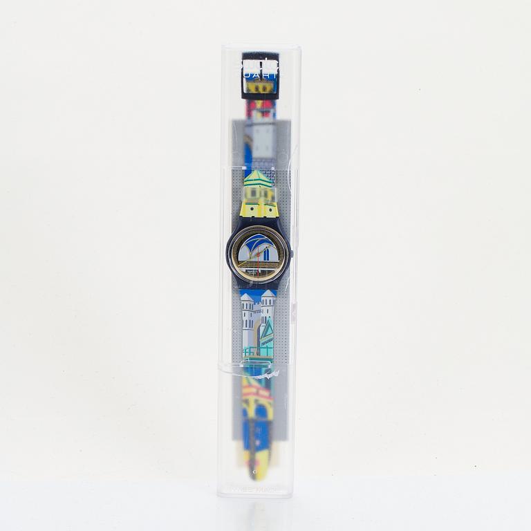 Swatch, Back Stage, armbandsur, 34 mm.