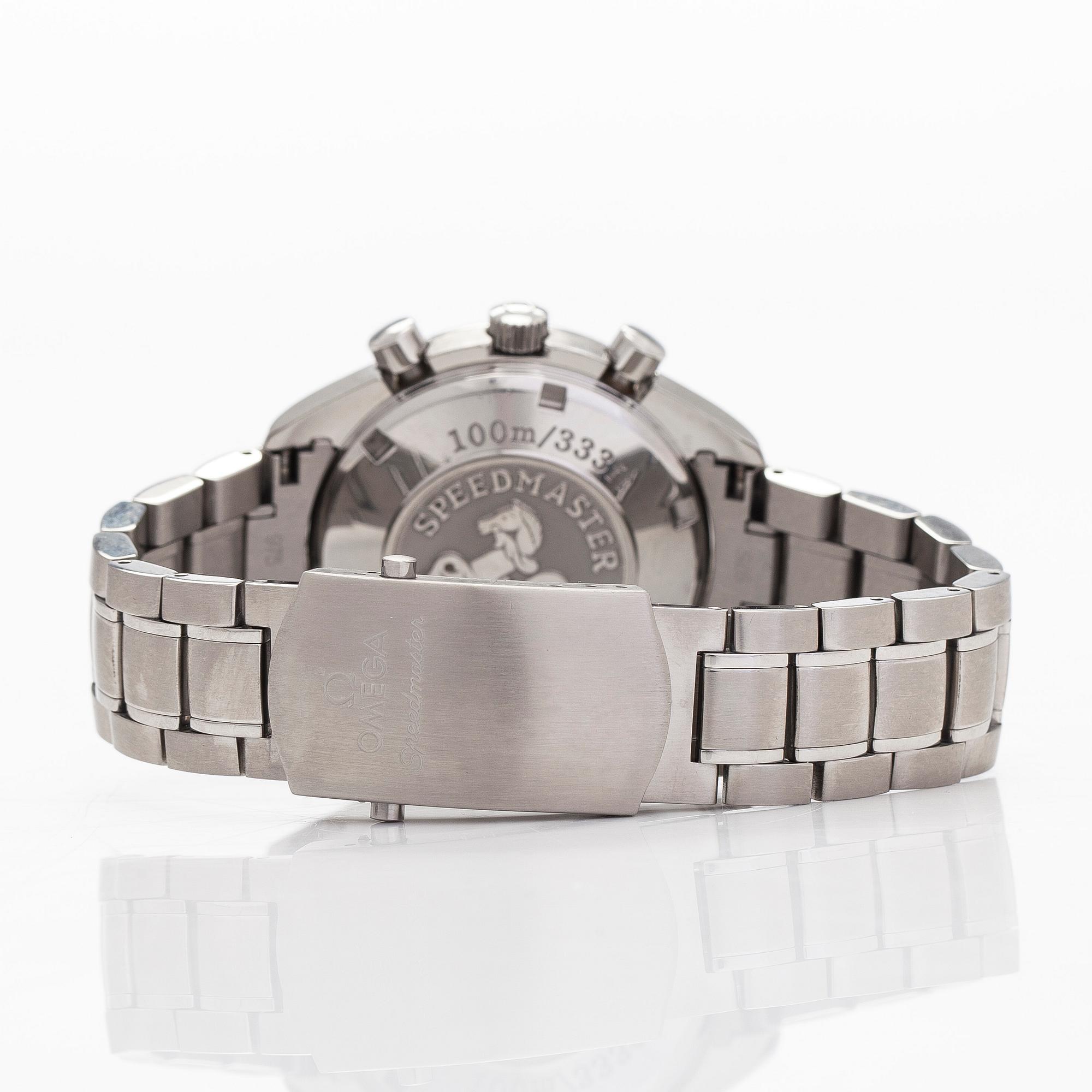 Omega, Speedmaster, Date, kronograf, armbandsur, 40 mm.