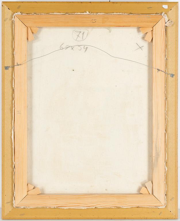 IRINA VISHNEVSKAYA, tillskriven, olja på duk, bär otydlig signatur.