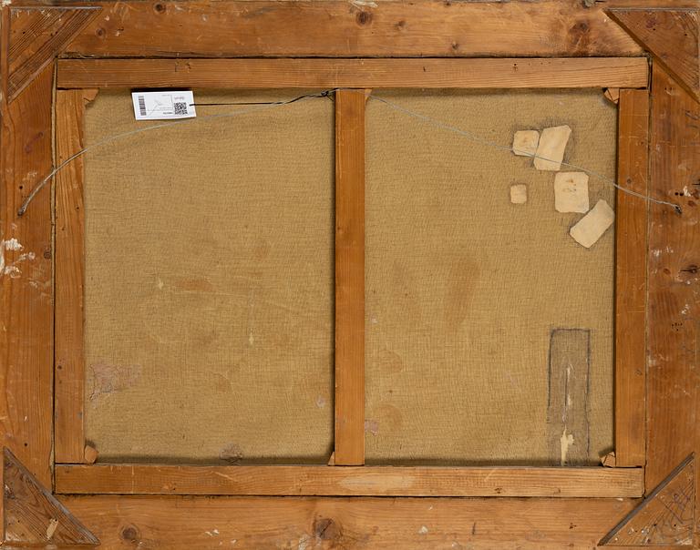 Anton Raufer-Redwitz, olja på duk, signerad.