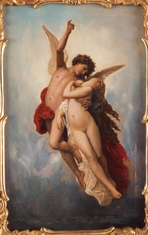 William Adolphe Bouguereau Tillskriven, Amor och Psyke.