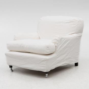 A Howard model armchair, contemporary.