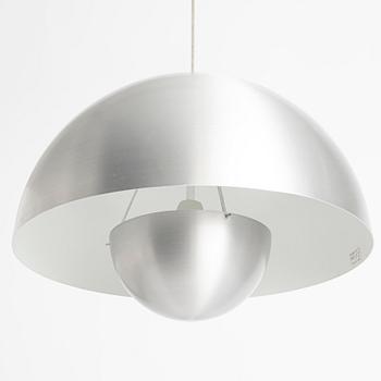 Verner Panton, a ceiling lamp, 'Big Flowerpot', Unique Interieur Copenhagen, Denmark.