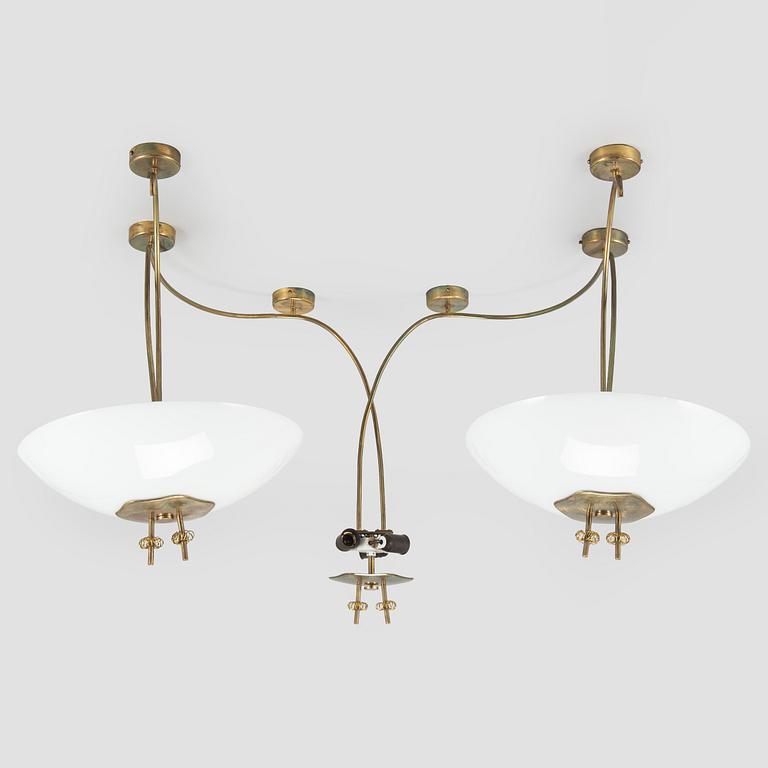 Paavo Tynell, Chandelier, for Taito. Made to order 1950.