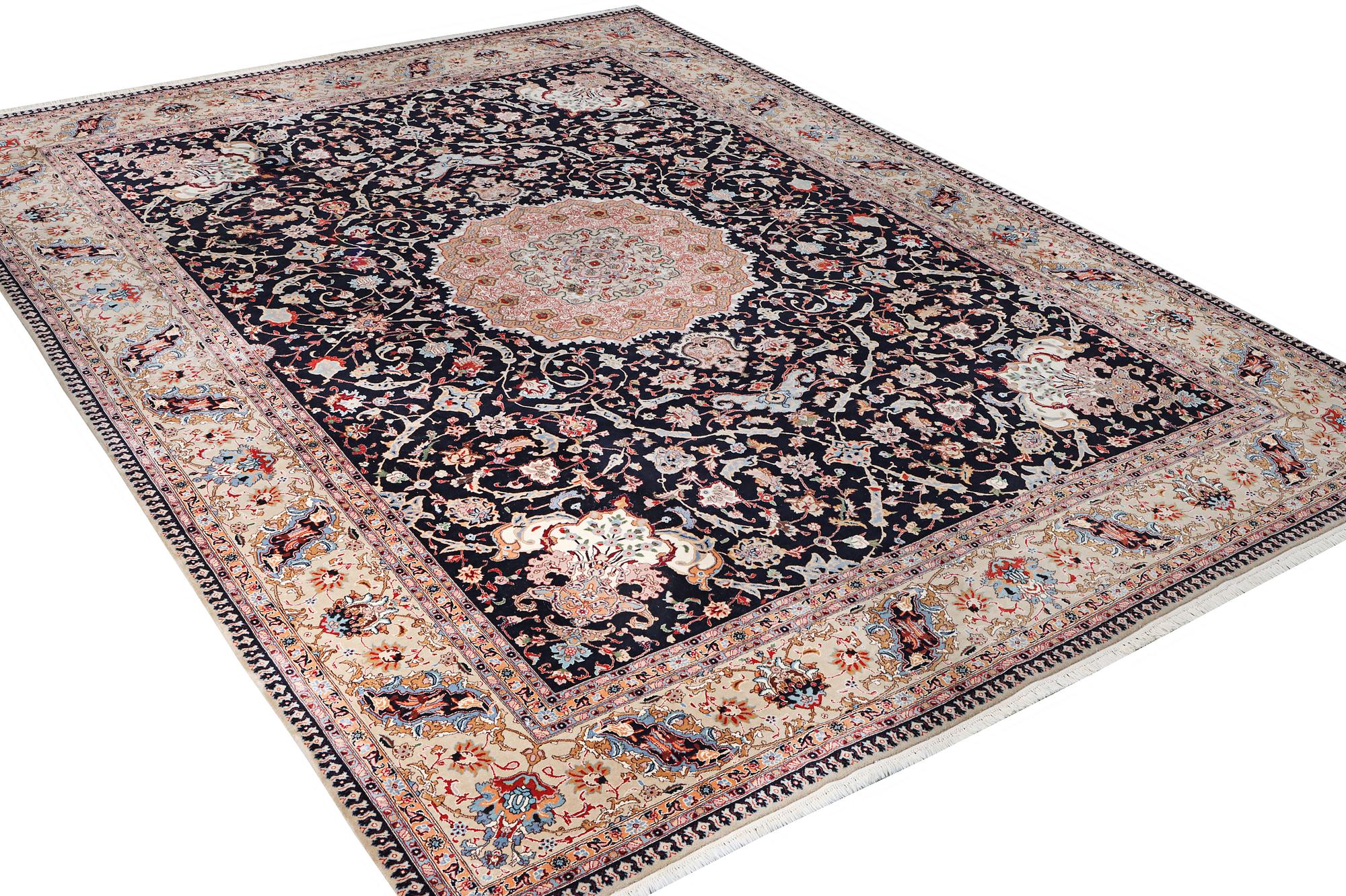 A semi-anqitue/old Tabriz, c. 390 x 296 cm.