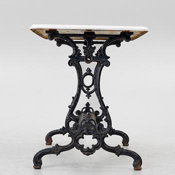 Trädgårdsbord, 1900-talets andra hälft.