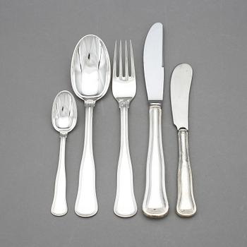 BESTICK, 25 delar, silver, Cohr, Danmark. Total vikt 1065 g.