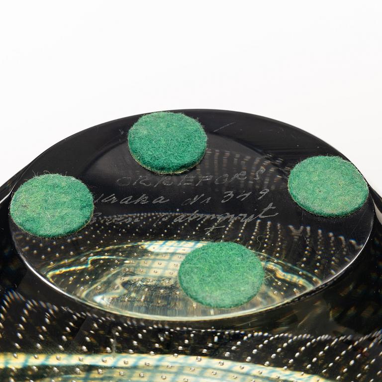 Sven Palmqvist, a 'Kraka' glass vase, Orrefors.