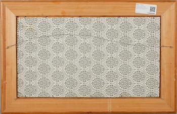 OKÄND KONSTNÄR, England, 1800-tal, olja på pannå, sign T Welton.