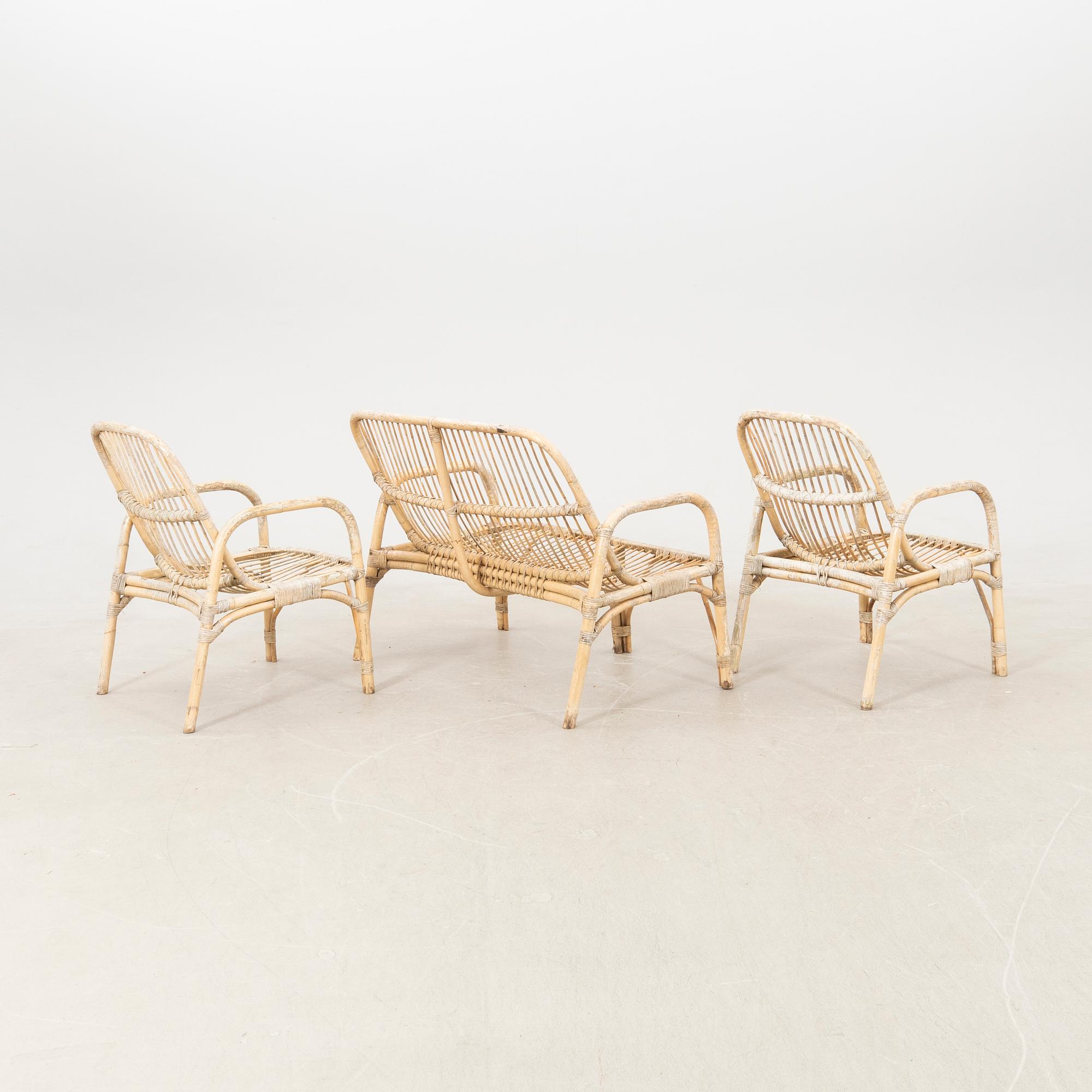 Trädgårdsgrupp 3 dlr 1900-talets mitt.