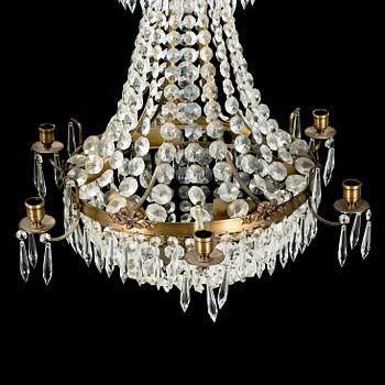 LJUSKRONA, sengustaviansk stil, 1900-talets andra hälft.