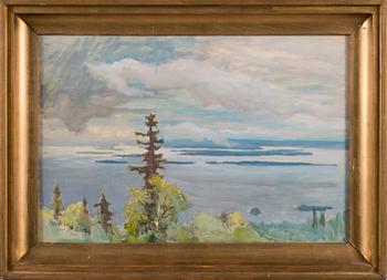 EERO JÄRNEFELT, VIEW FROM KOLI.