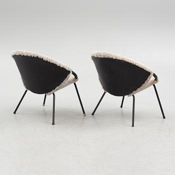 Armchairs, a pair, second half of the 20th Century.