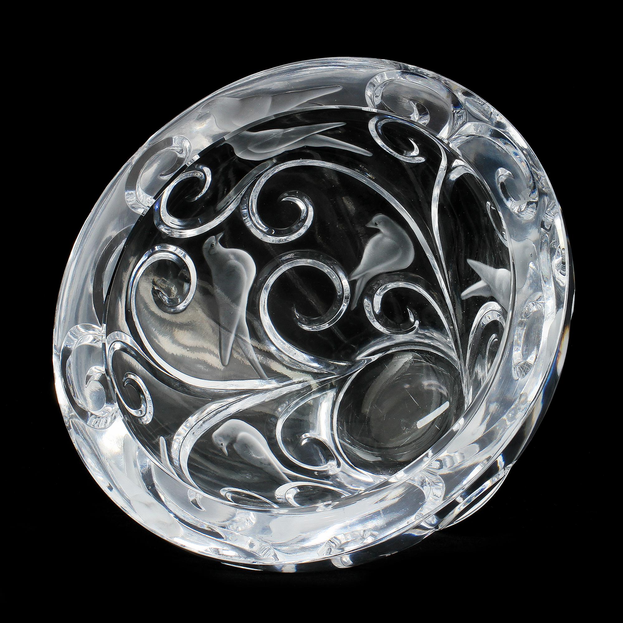 SKÅL, glas, Lalique.
