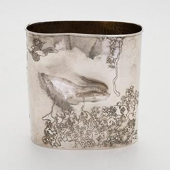 Olle Ohlsson, Vas, sterling silver, Stockholm 1978.