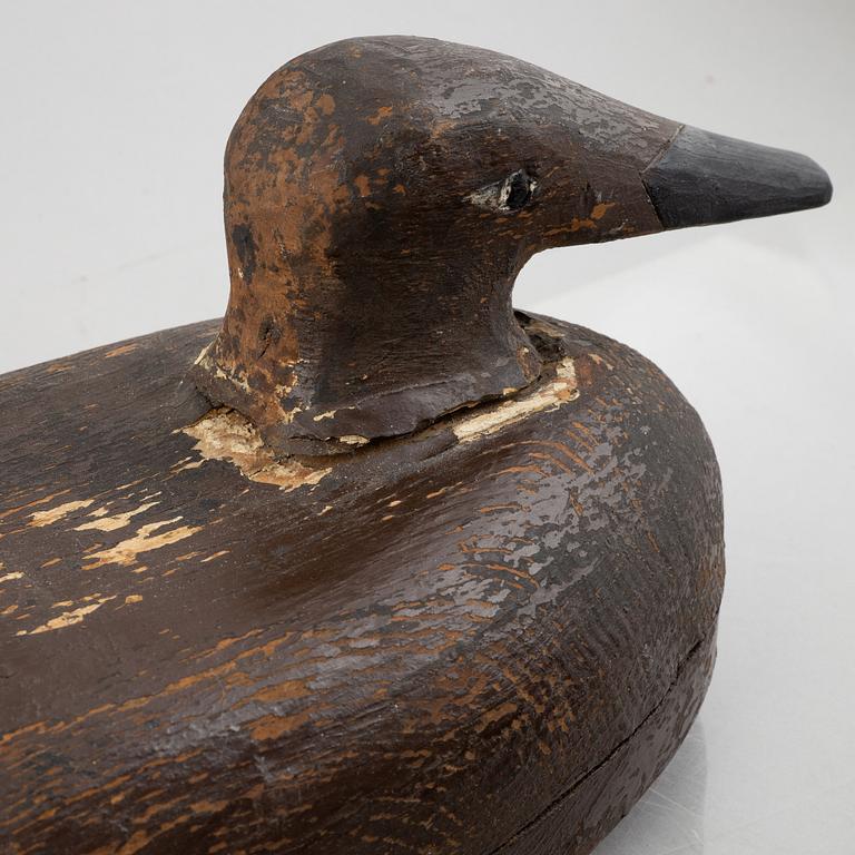 A set of three decoy ducks, first half of the 20th Century.