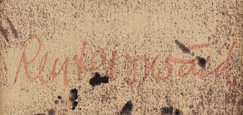 CARL FREDRIK REUTERSWÄRD, mixed media.