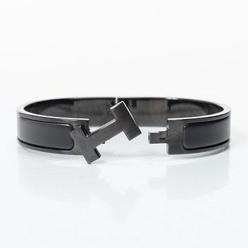 Hermès, bracelet, "Clic H, La Finition So Black".