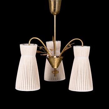 Paavo Tynell, A mid-20th century 'K1-9/K' ceiling light for Idman.