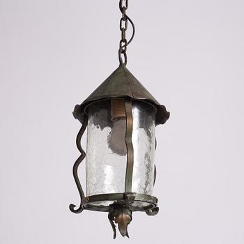 A ceiling lantern, 1920s.
