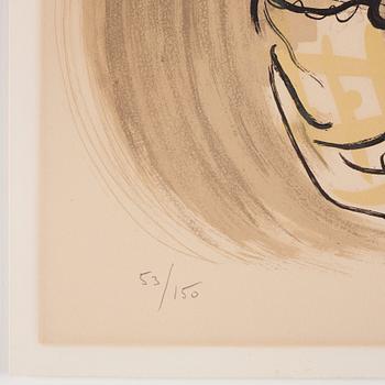 Marc Chagall, "Le cirque au clown jaune".