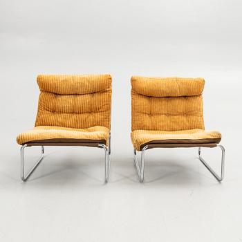 Fåtöljer, ett par, 1970-tal.