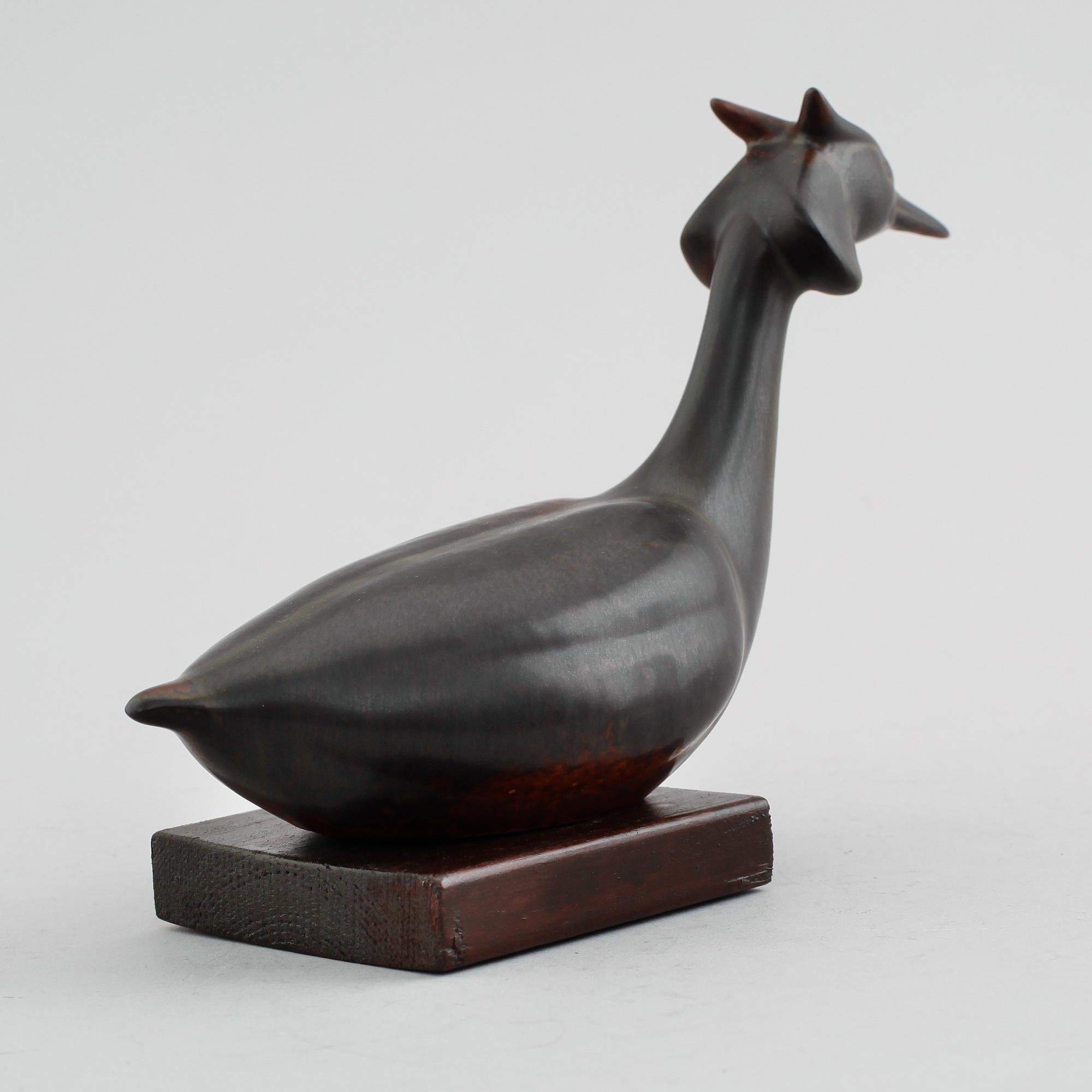 FIGUR, stengods, Gunnar Nylund, Rörstrand.