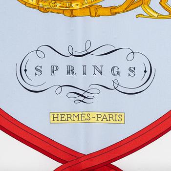 Hermès, scarf, "Springs".