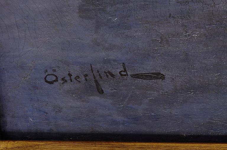 ALLAN ÖSTERLIND, olja på duk, signerad.